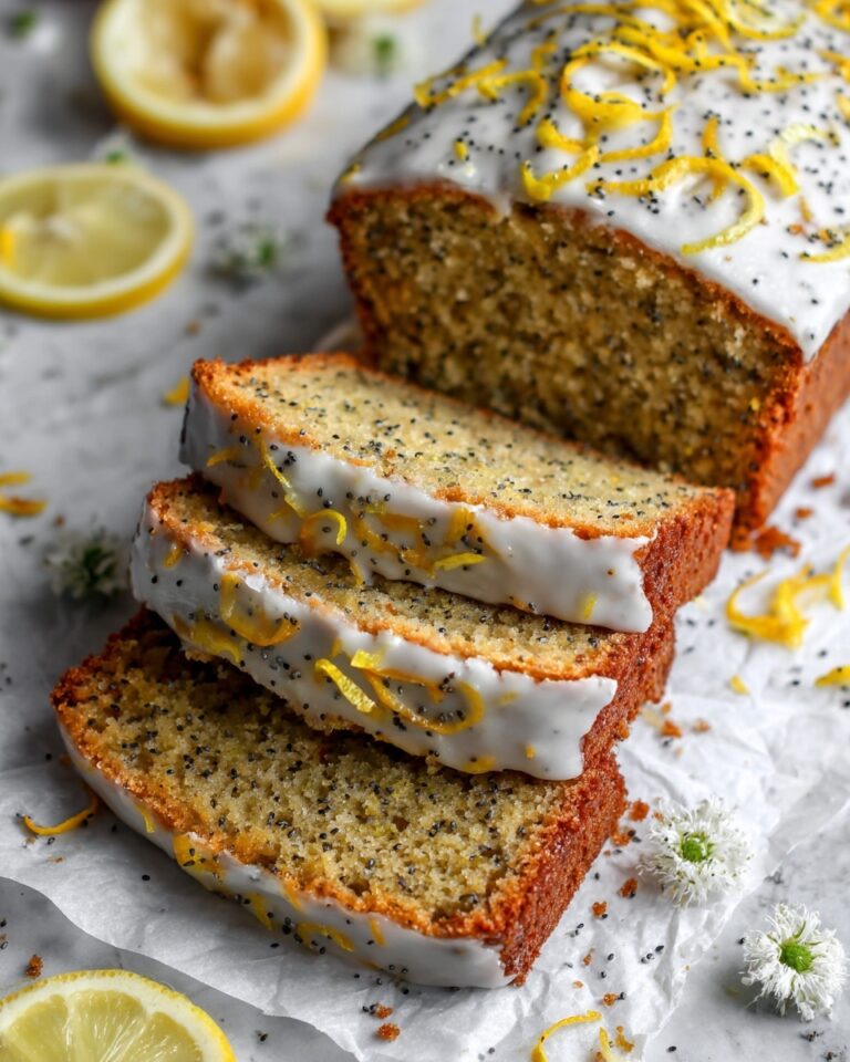 Healthy Oatmeal Lemon Poppy Seed Bread Recipe