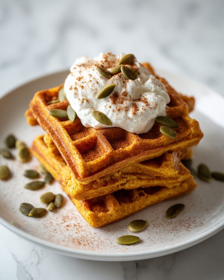 Pumpkin Protein Waffles Recipe