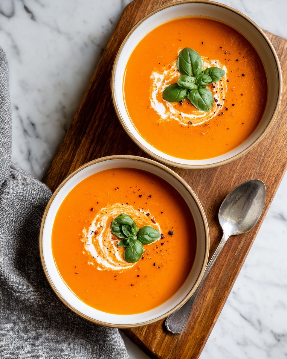 Classic Tomato Soup (Lightened Up!) Recipe - Recipe Image