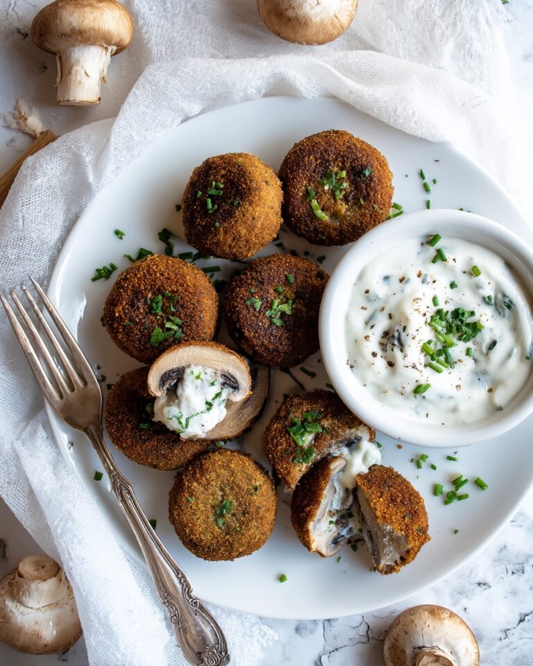 Crispy Breaded Mushrooms Recipe