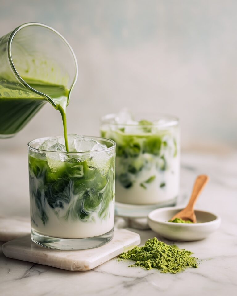 Iced Matcha Latte Recipe