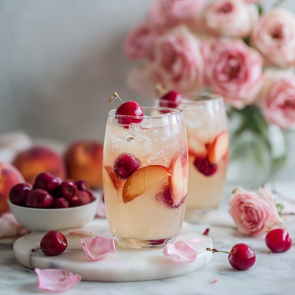 Iced Peach Coladas Recipe - Recipe Image