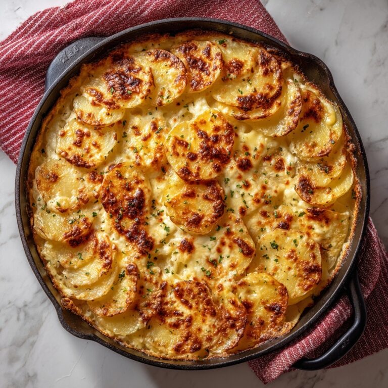 Cheesy Potato Meatball Casserole Recipe