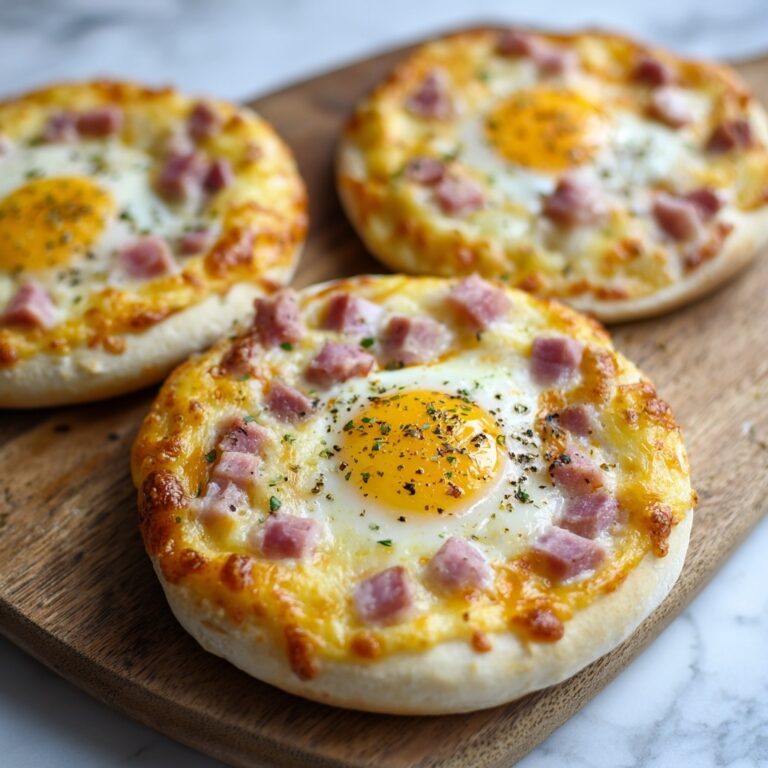 English Muffin Breakfast Pizza Recipe