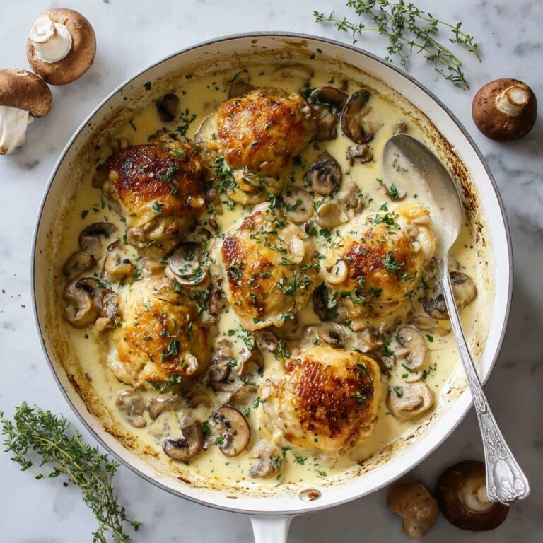 Chicken with Mushroom Sauce Recipe