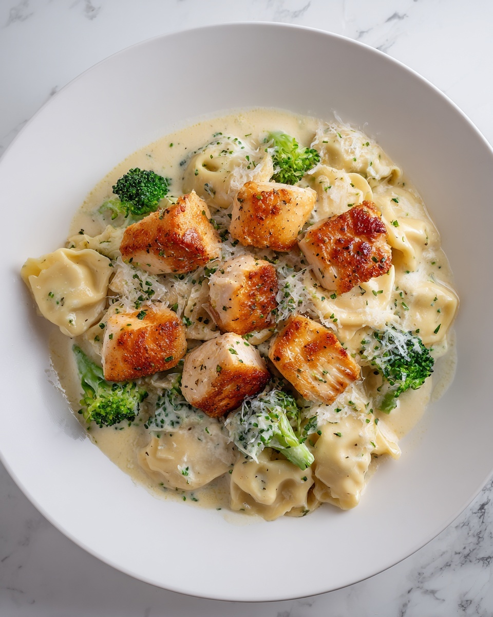 Garlic Parmesan Chicken Tortellini: A Delicious & Easy Recipe - Recipe Image