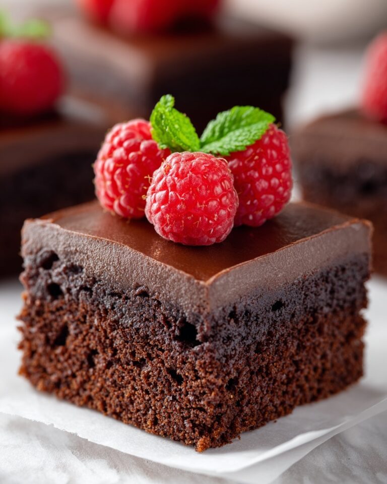 Chocolate Frosted Brownies Recipe