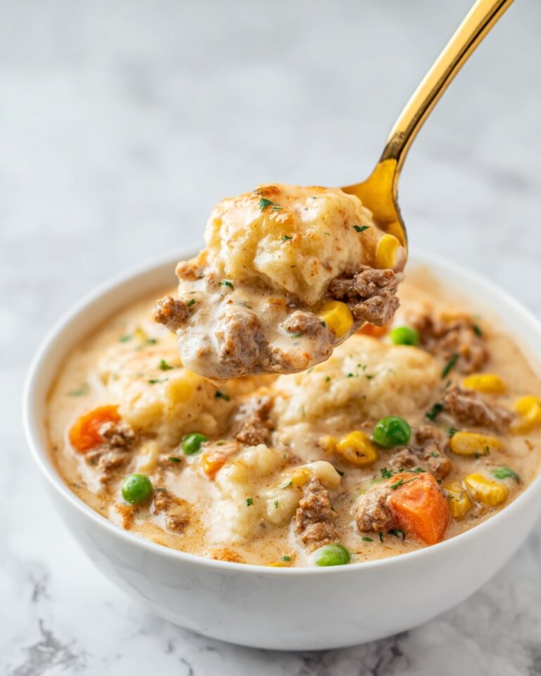 Ground Beef and Dumplings Stew Recipe