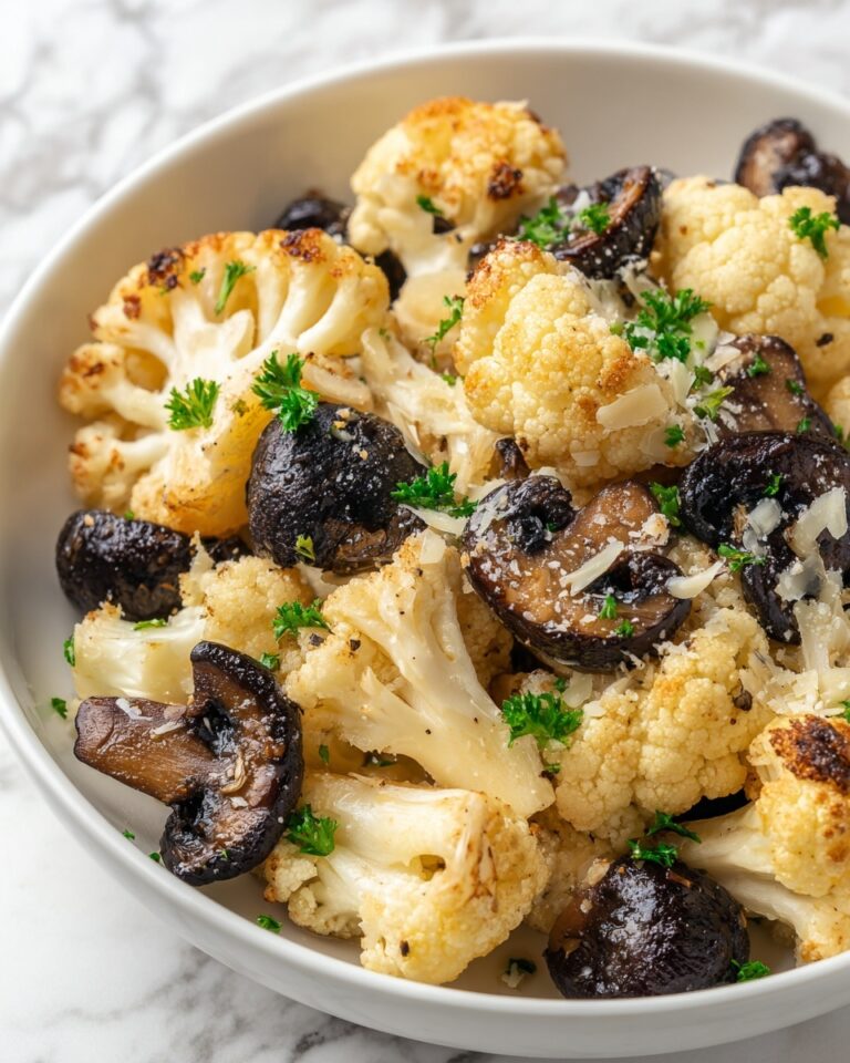 Garlic Cauliflower Mushroom Skillet: Easy One-Pan Recipe