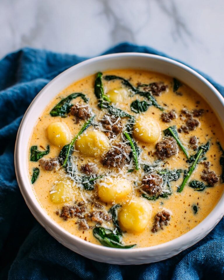 Creamy Parmesan Italian Sausage Ditalini Soup Recipe