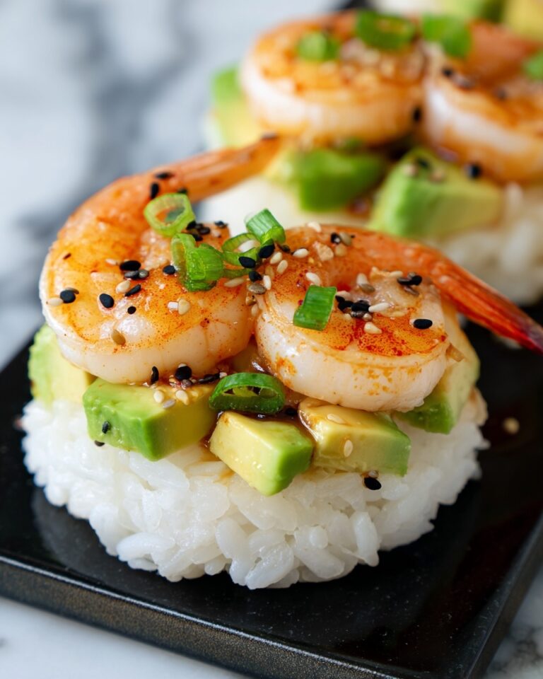 Shrimp Tempura Sushi Stack Recipe