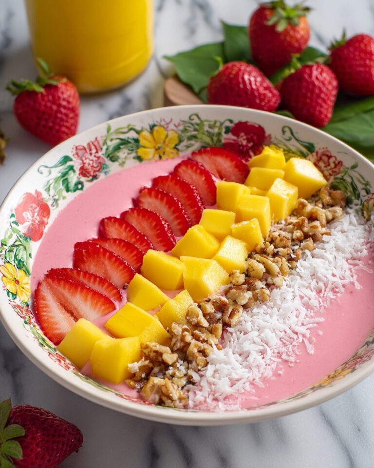 Strawberry Smoothie Bowl Recipe