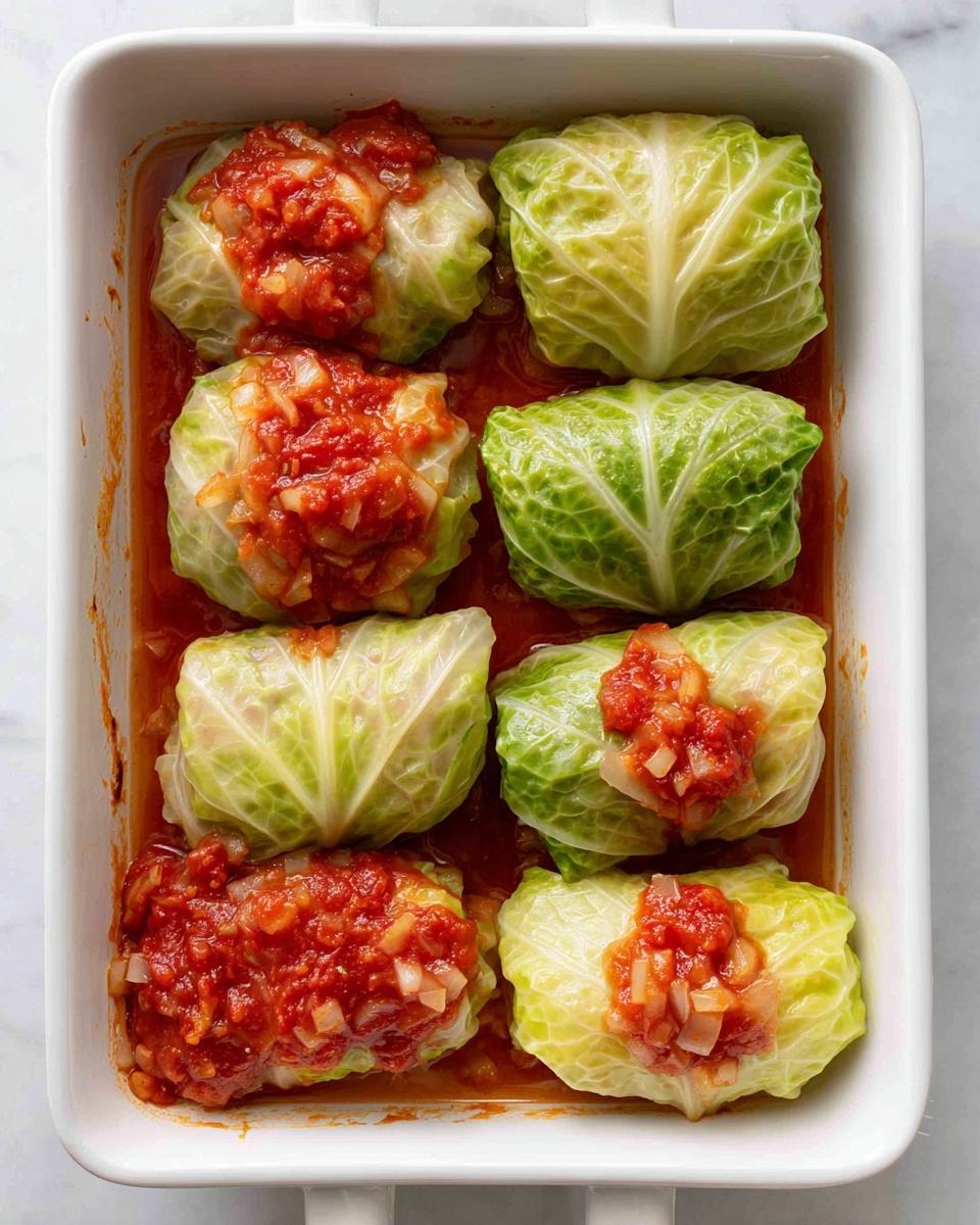 Vegetarian Stuffed Cabbage Rolls Recipe - Recipe Image