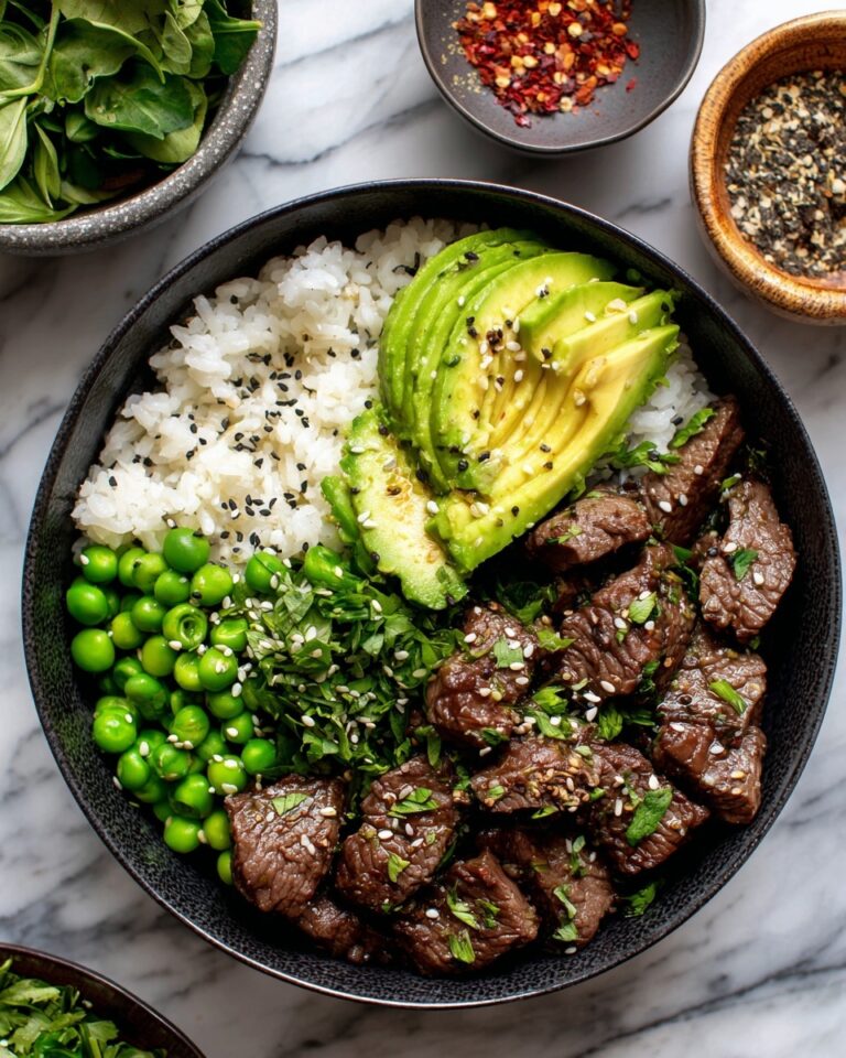Steak Avocado Rice Bowl Recipe