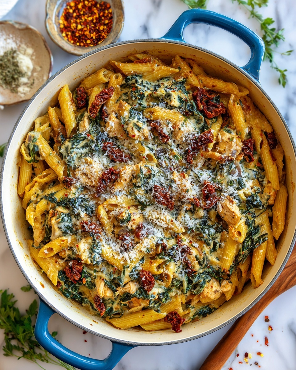 Creamy Marry Me Chicken Pasta Recipe - Recipe Image