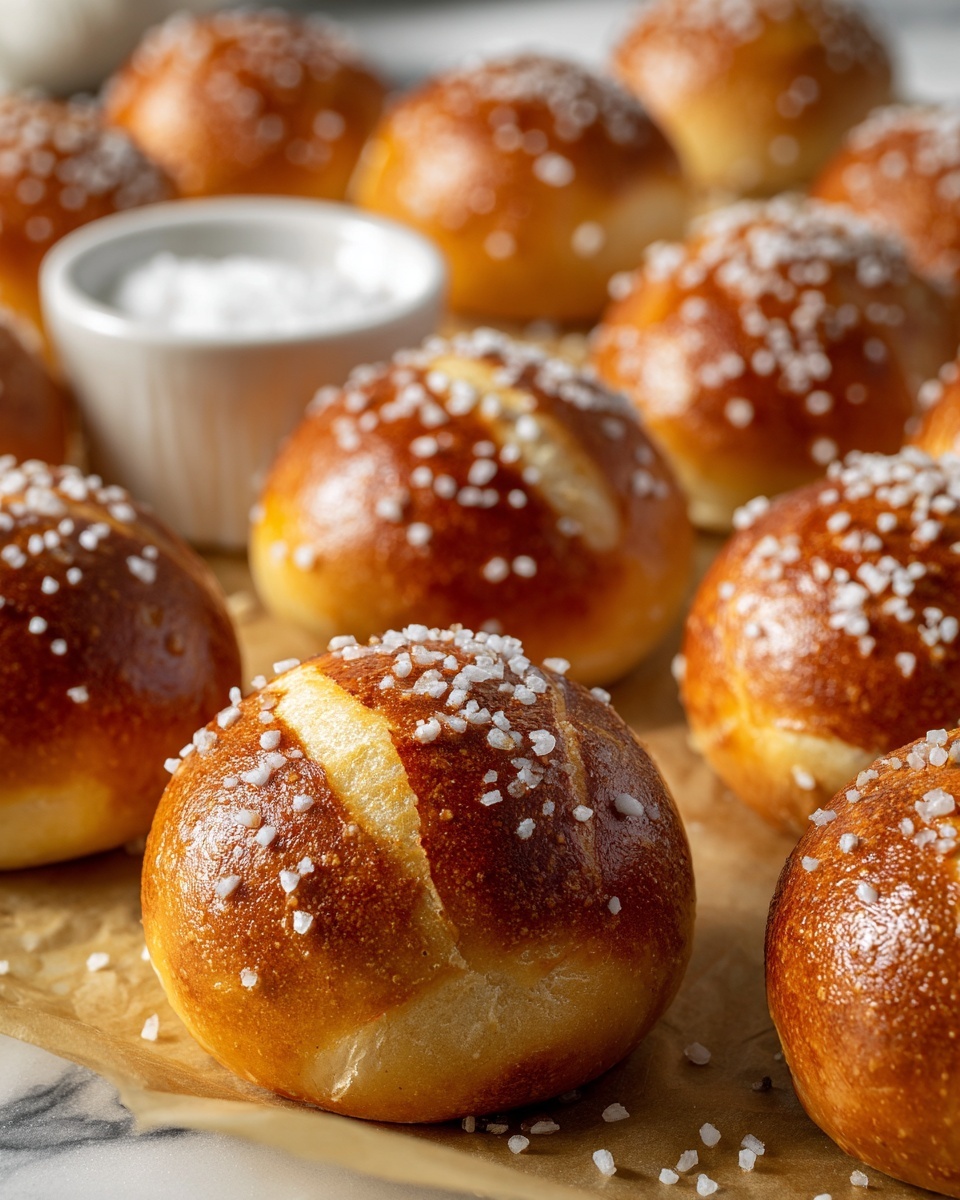 Canned Biscuit Pretzel Bites Recipe - Recipe Image