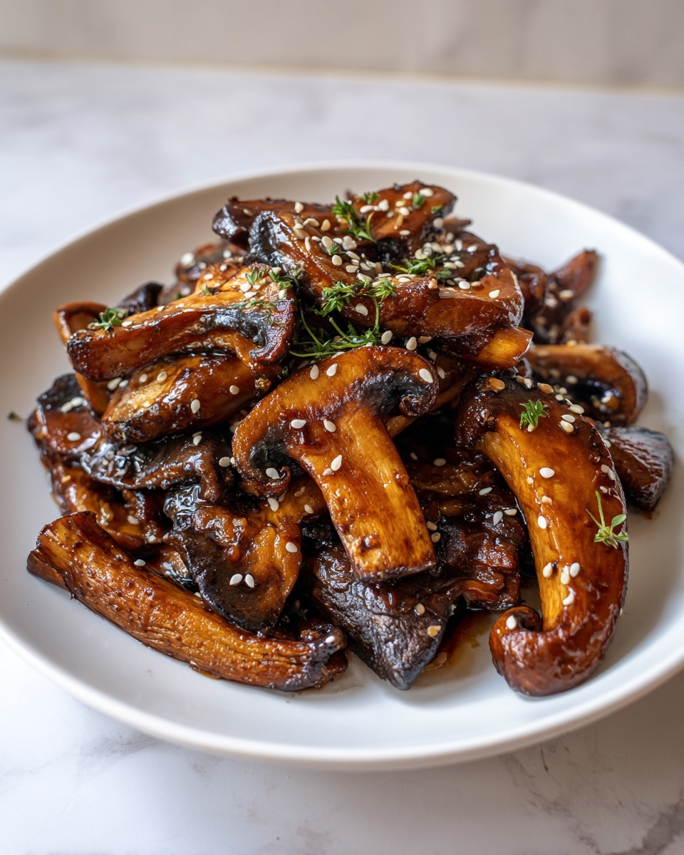 Gochujang Mushrooms Recipe - Recipe Image