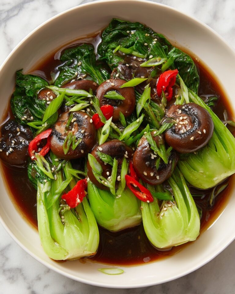 Bok Choy and Mushroom Stir Fry Recipe