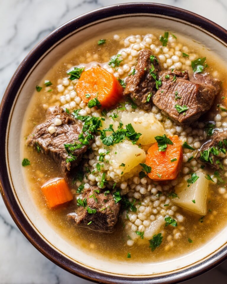 Beef and Barley Soup Recipe