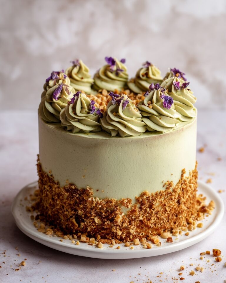 Vanilla Bean Pistachio Cake Recipe