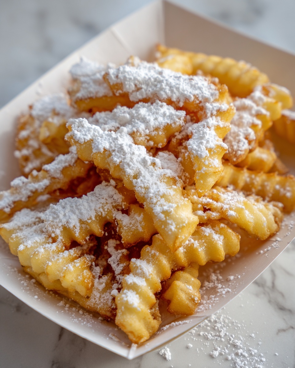 Funnel Cake Fries Recipe - Recipe Image