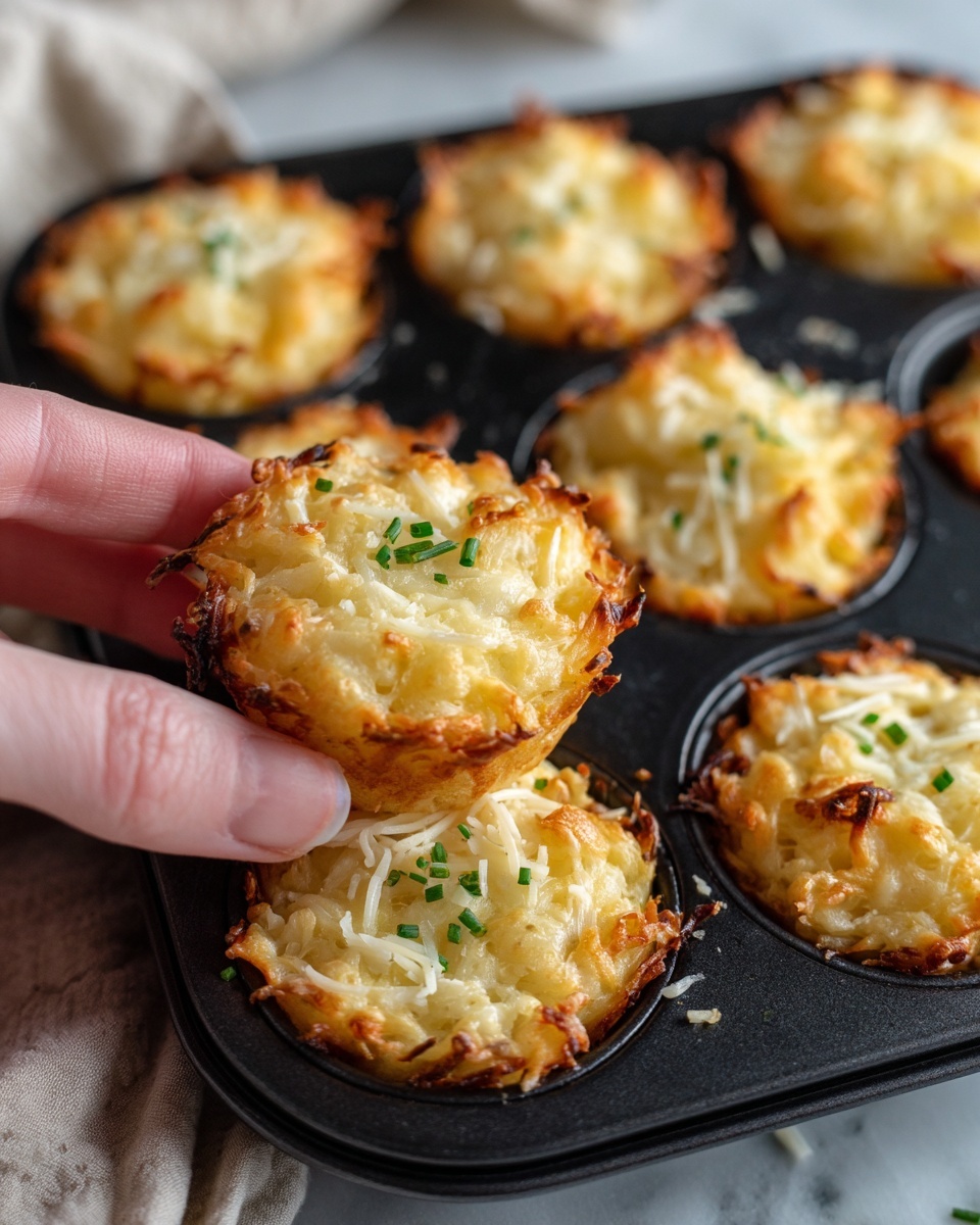 Cheesy Mashed Potato Muffins Recipe - Recipe Image