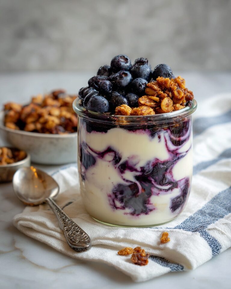 Blueberry Pie Overnight Oats Recipe
