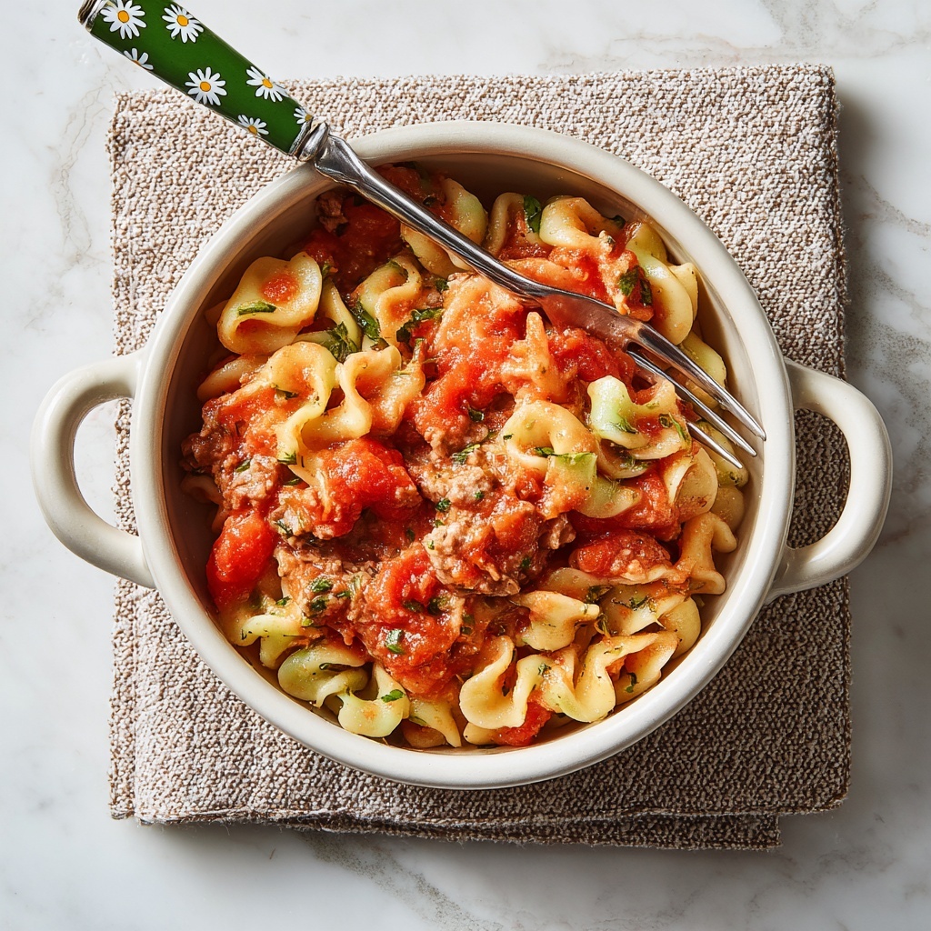 Gramigna alla Salsiccia (Sausage) Recipe - Recipe Image