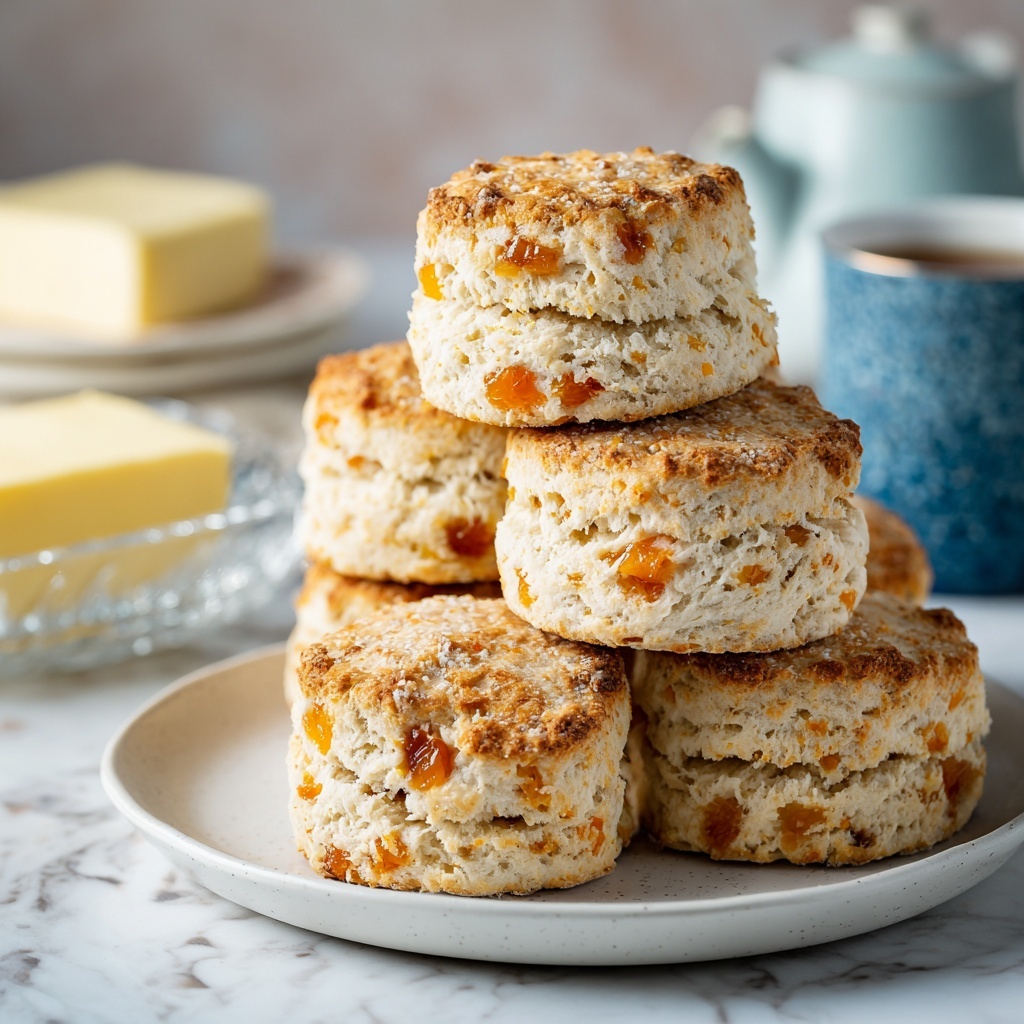 Apricot Coconut Scones Recipe - Recipe Image