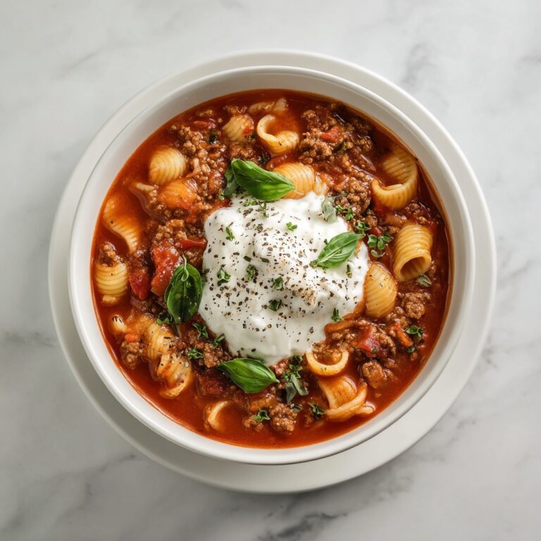 Lasagna Soup Recipe