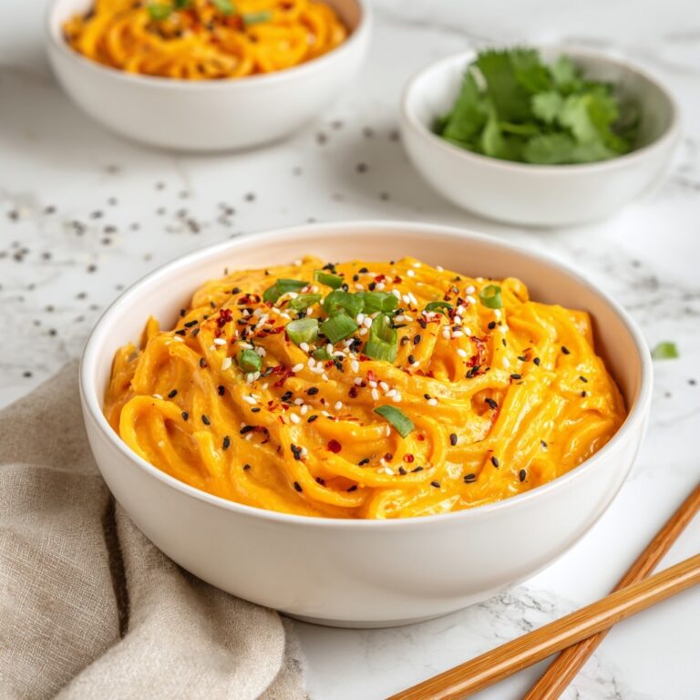 Easy Peanut Butter Ramen Noodles Recipe