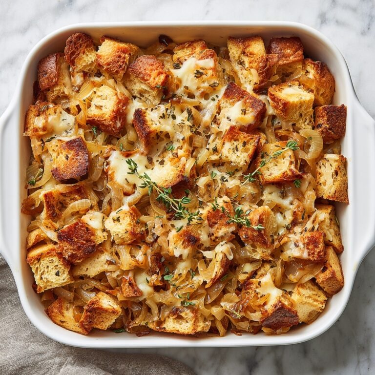 French Onion Mushroom Casserole Recipe