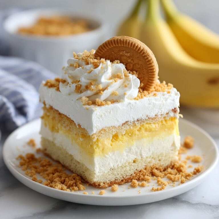 Banana Pudding Poke Cake Recipe
