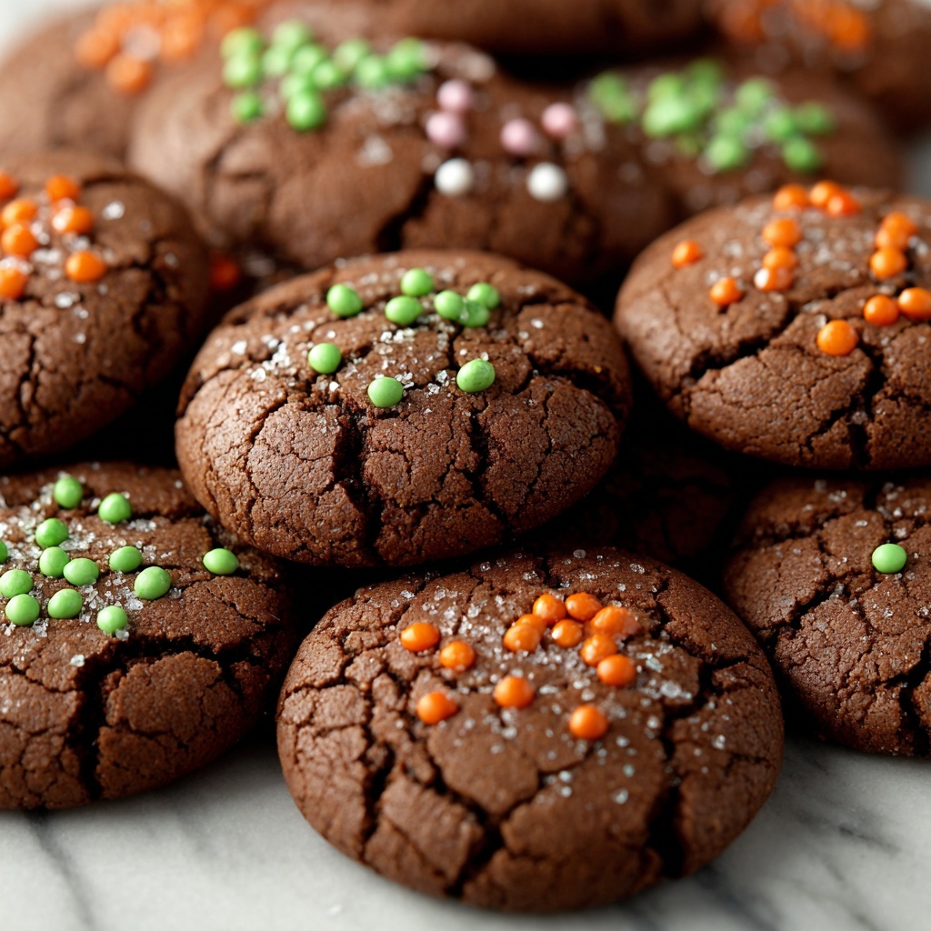 Chocolate Sugar Cookies Recipe - Recipe Image