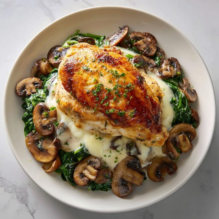 Healthy Mushroom-Stuffed Chicken Breast Recipe
