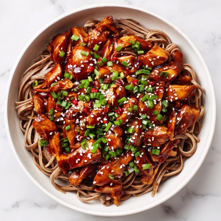 Kung Pao Chicken Noodles Recipe