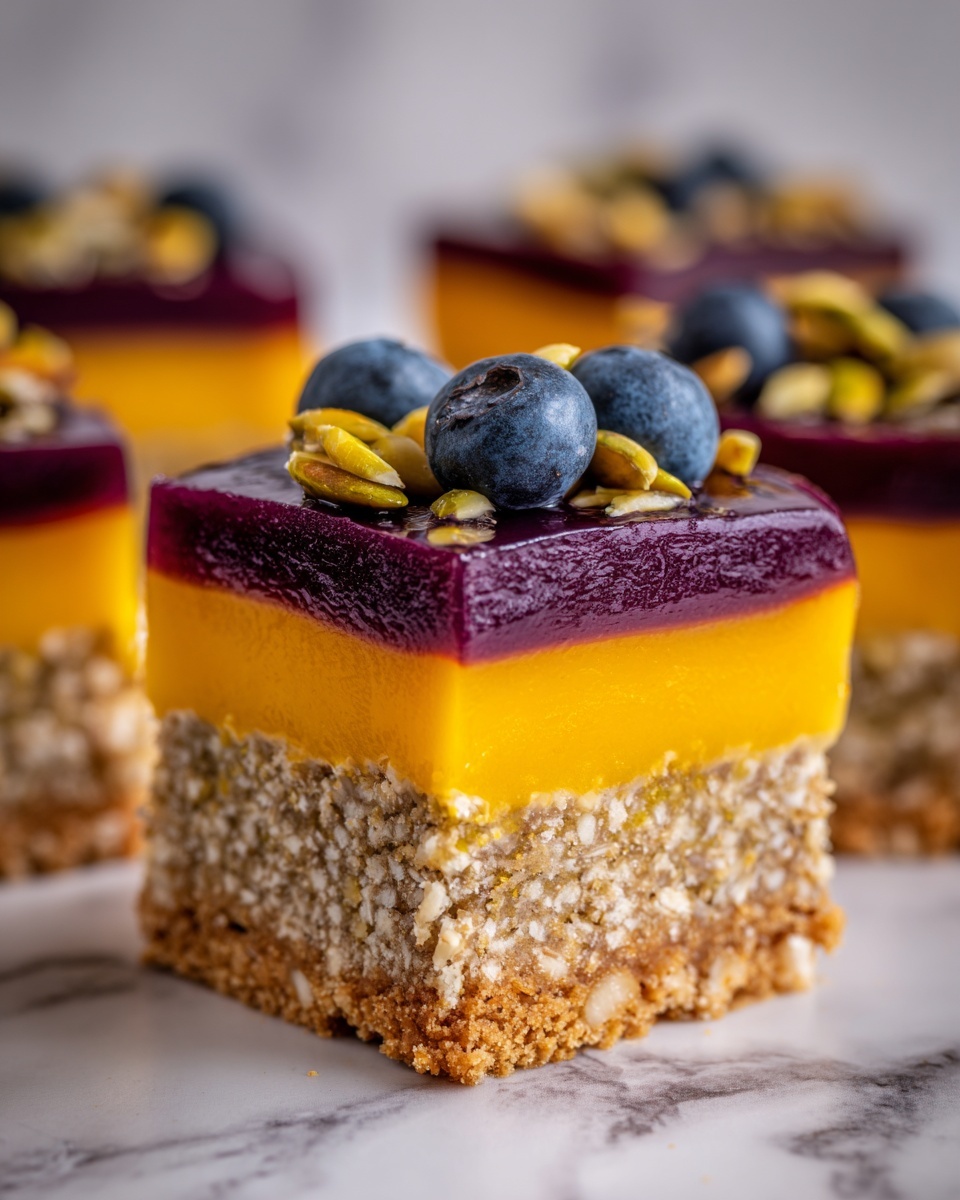 Blueberry Curd Bars Recipe - Recipe Image