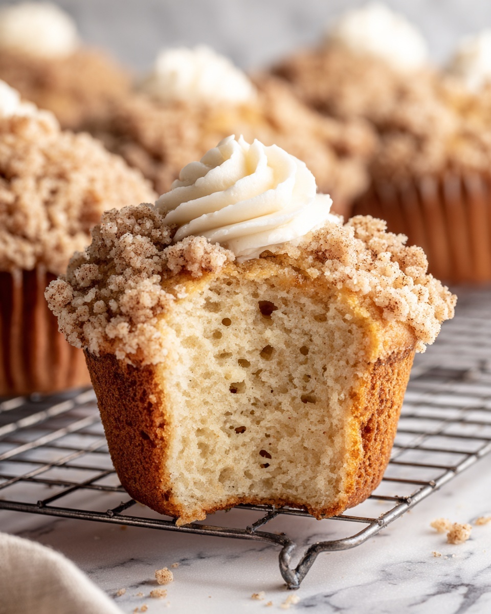 Coffee Cake Greek Yogurt Muffins Recipe - Recipe Image