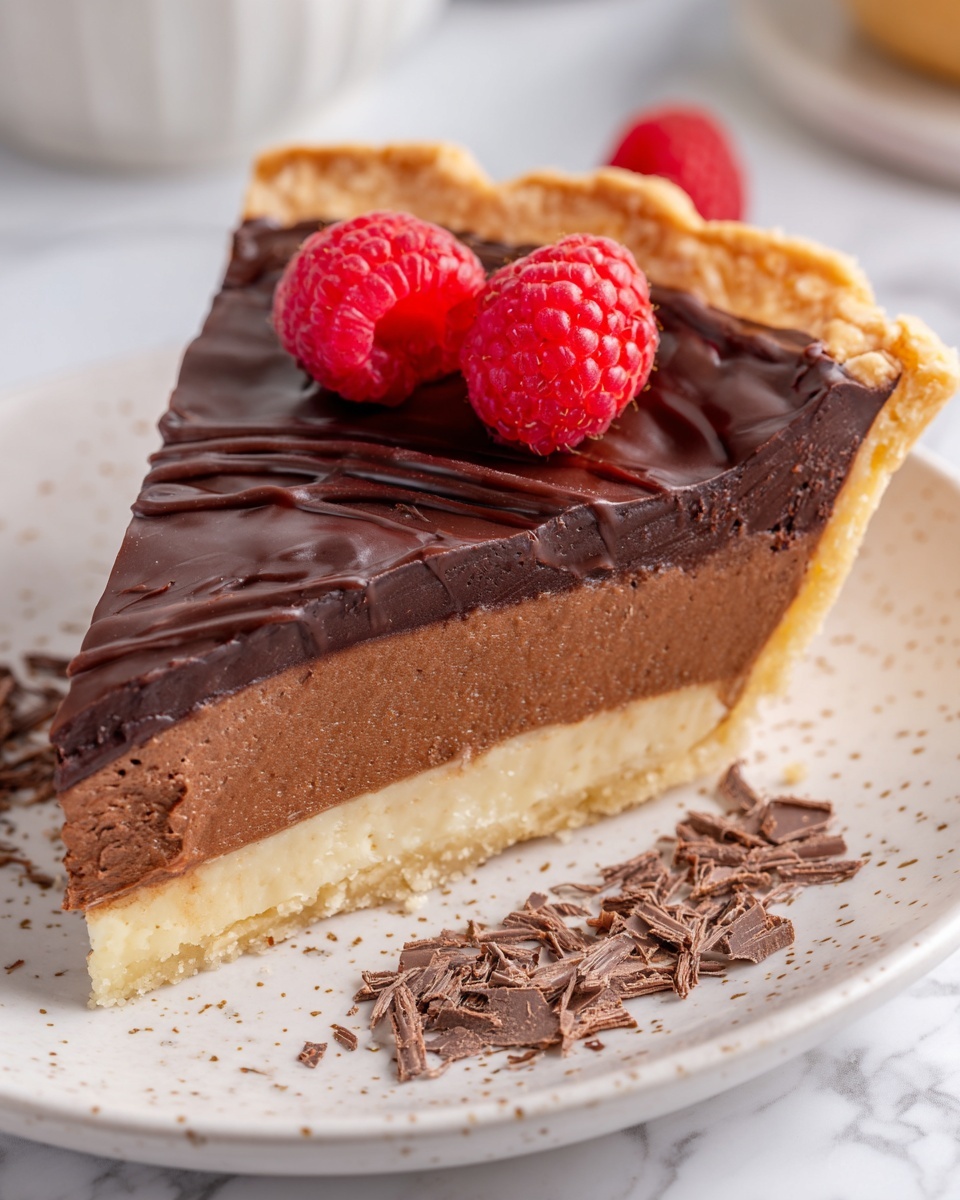 Hot Fudge Pie Recipe - Recipe Image