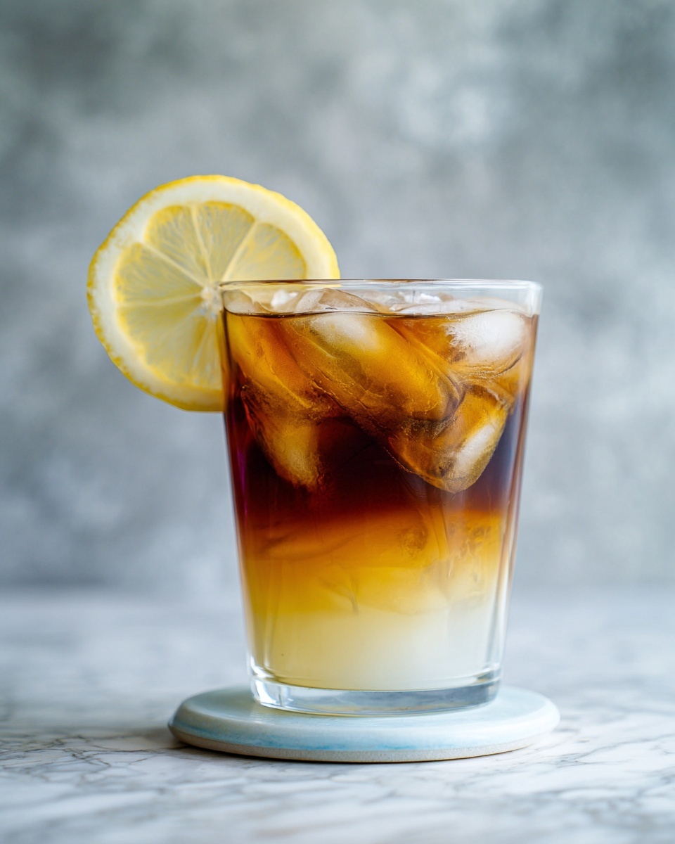 Lemon Vanilla Black Tea Iced Tea Recipe - Recipe Image
