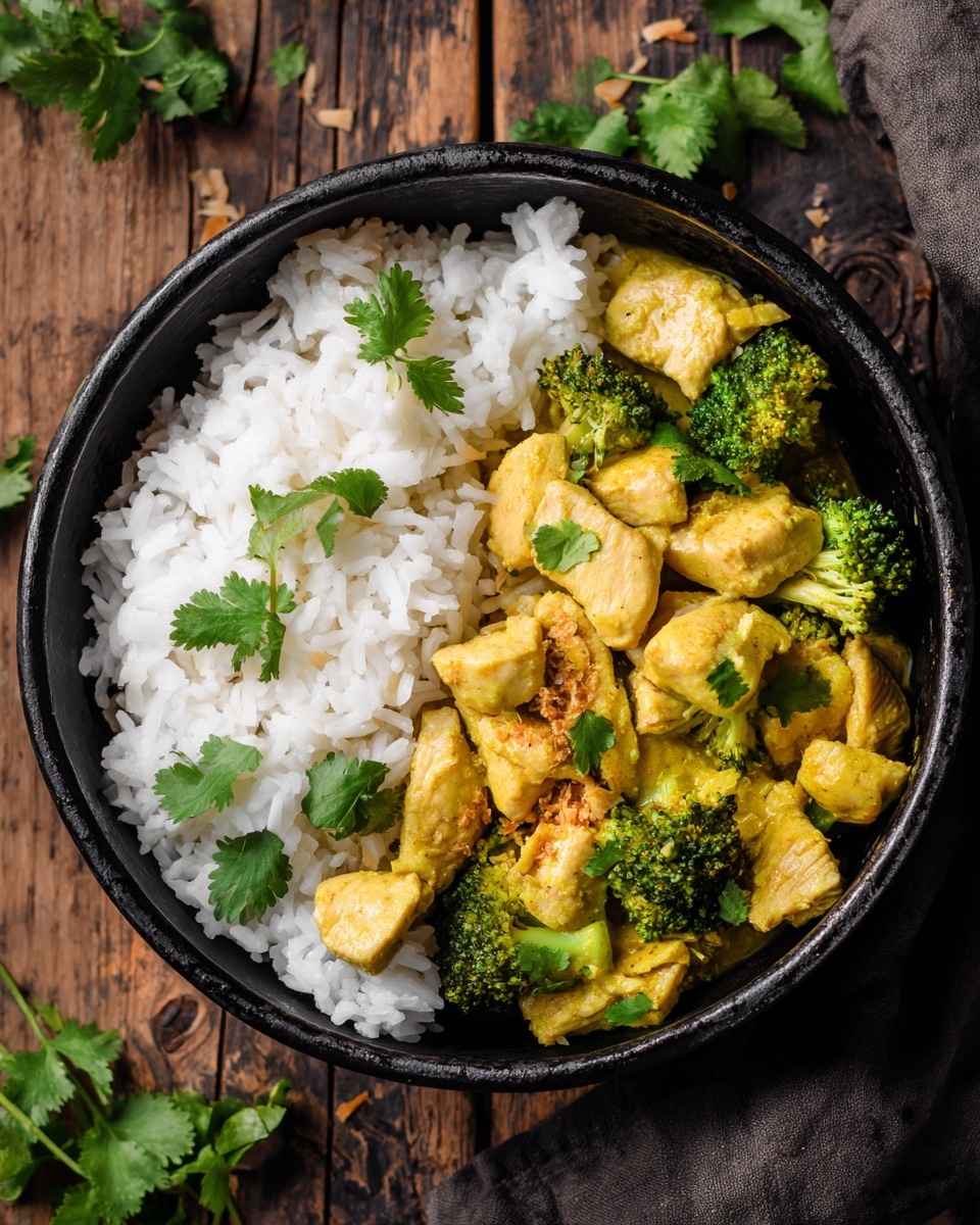 Golden Coconut Chicken Curry Recipe - Recipe Image