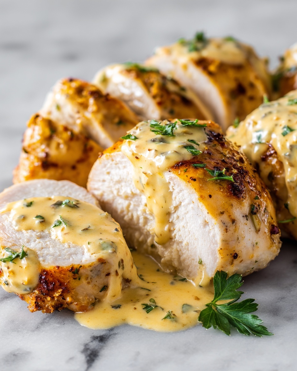 Chicken Wraps with a Garlic Cream Sauce Recipe - Recipe Image