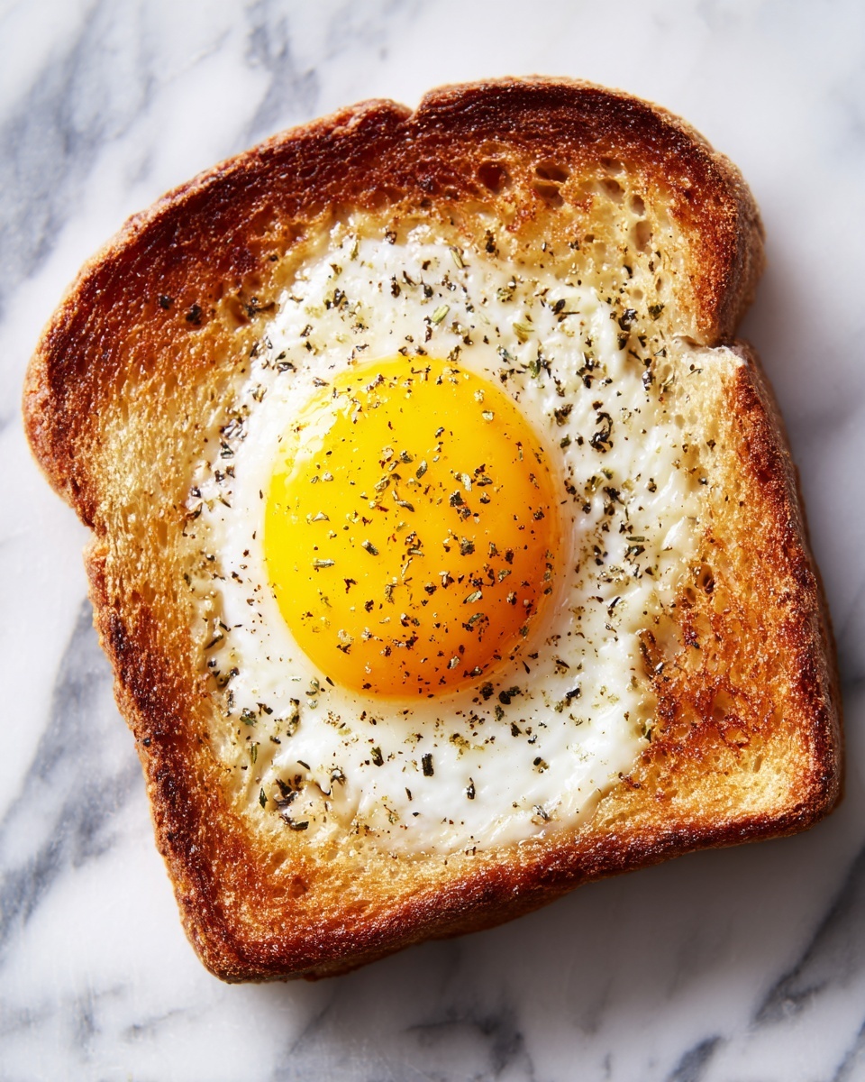 Air Fryer Egg and Cheese Toast Recipe - Recipe Image