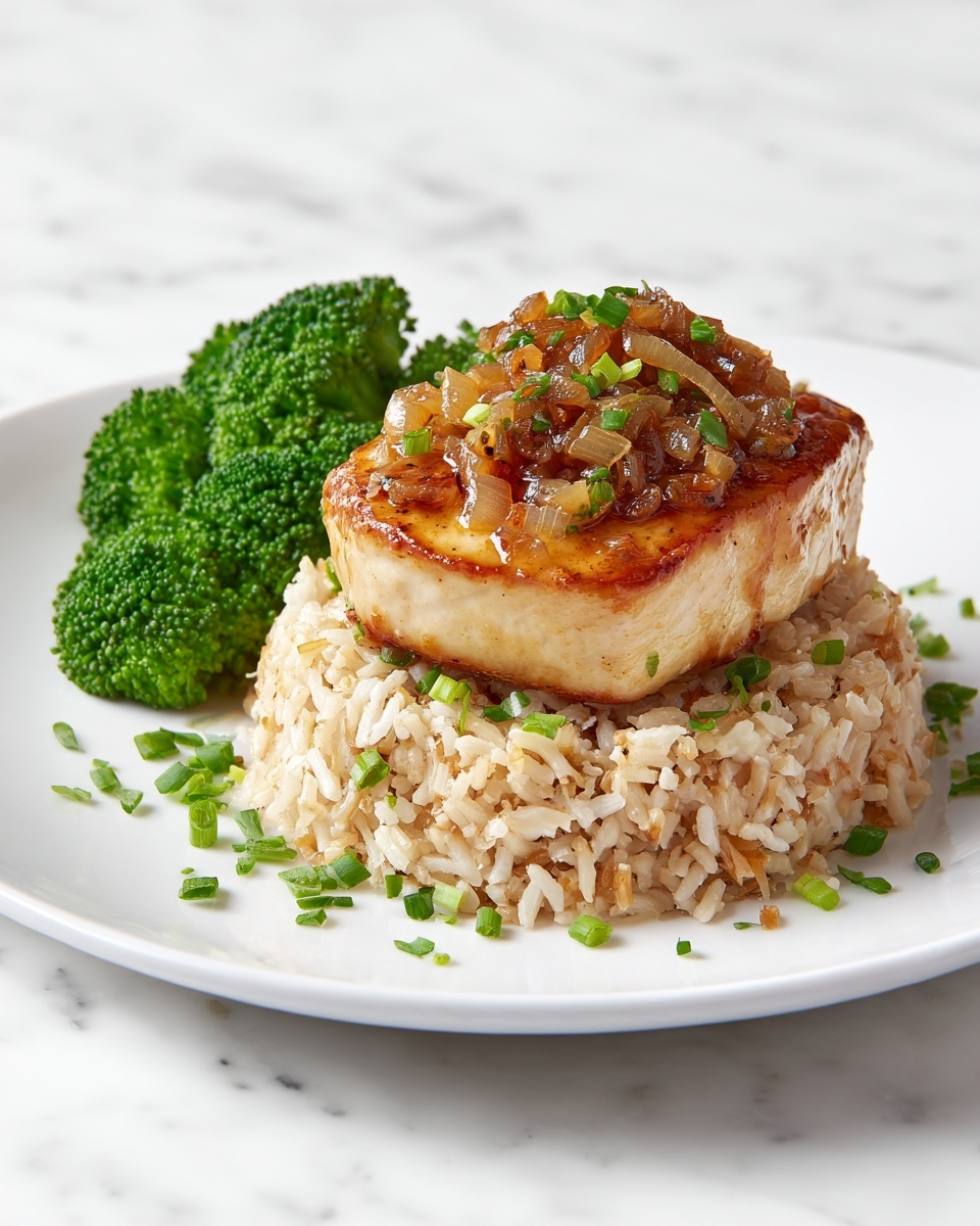 Lazy Day Creamy Chicken & Rice Dinner Casserole Recipe - Recipe Image