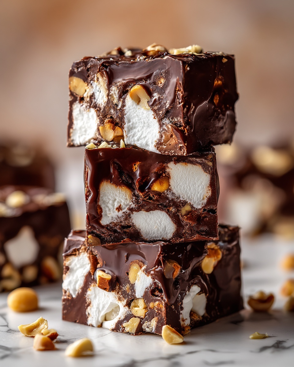 Rocky Road Candy Recipe - Recipe Image
