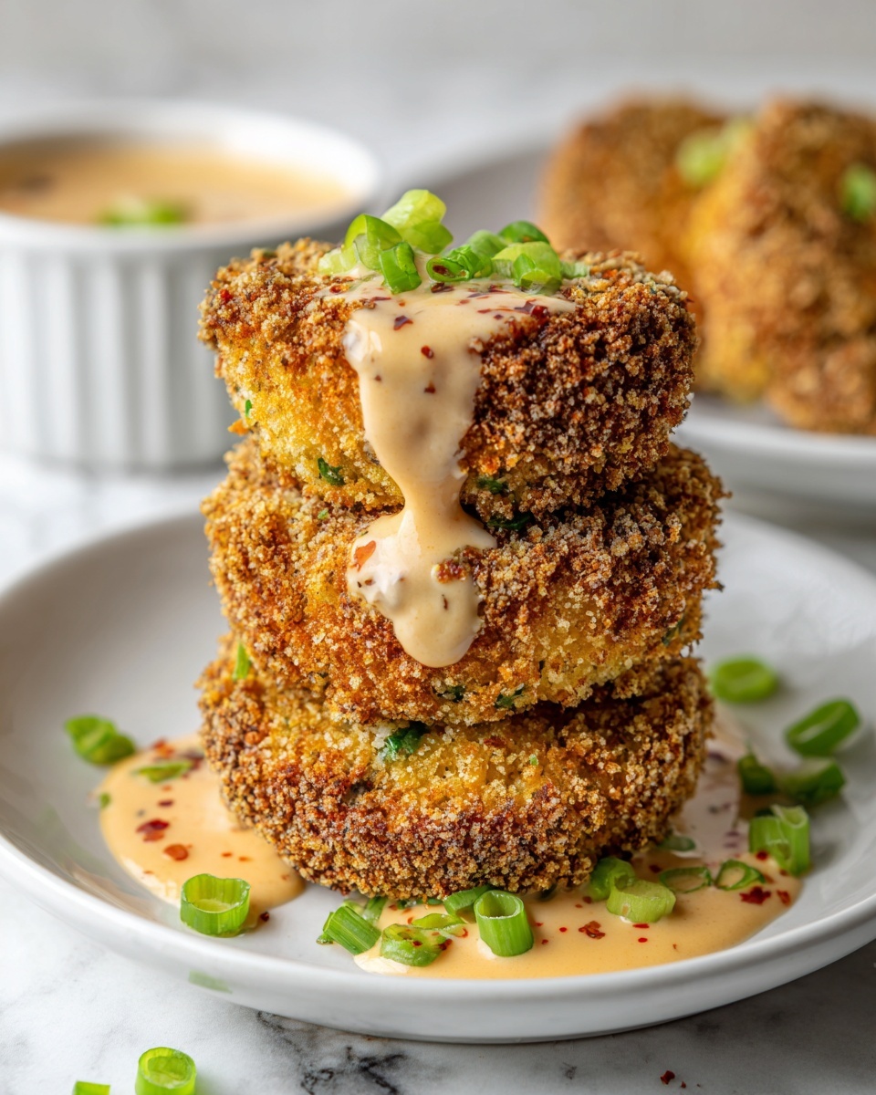 Asian-Style Tuna Cakes with Spicy Mayo Recipe - Recipe Image
