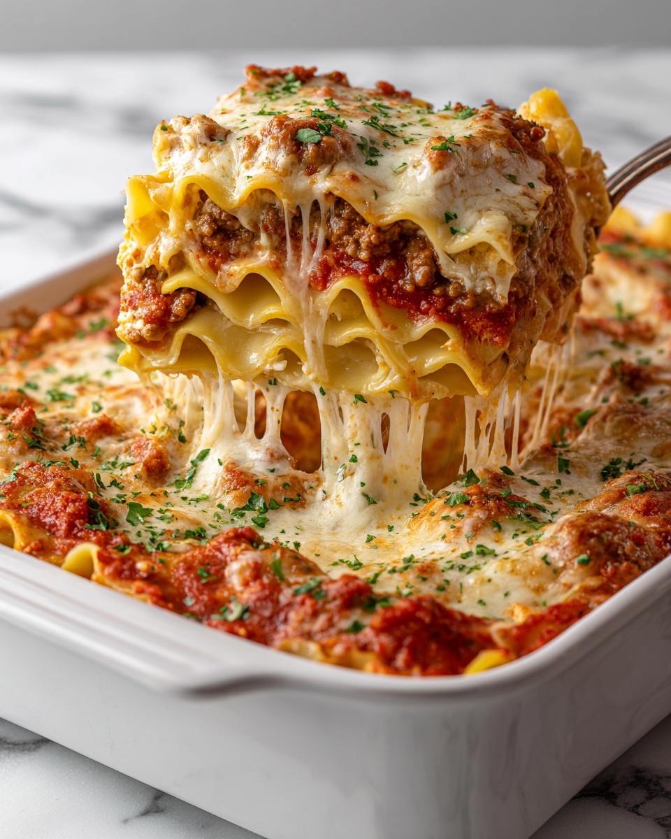 Buffalo Chicken Lasagna Recipe - Recipe Image