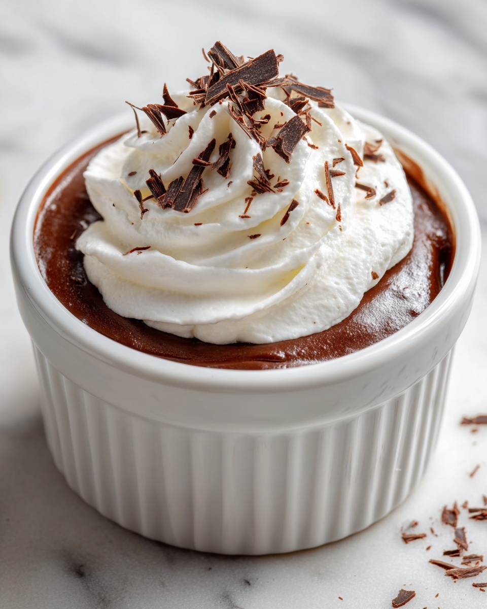 Creamy Chocolate Pot de Crème Recipe - Recipe Image
