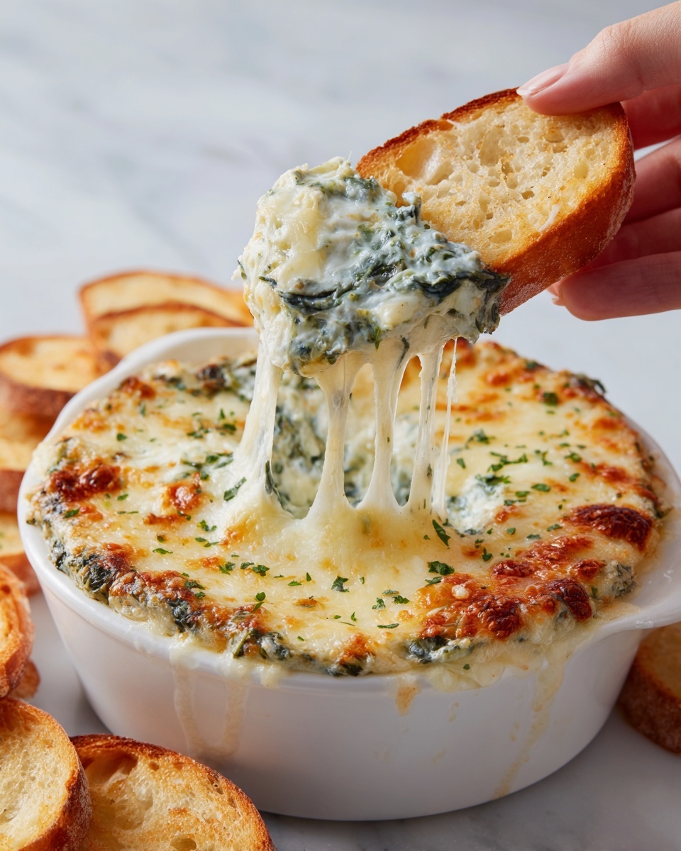 Hot Spinach Artichoke Dip Recipe - Recipe Image