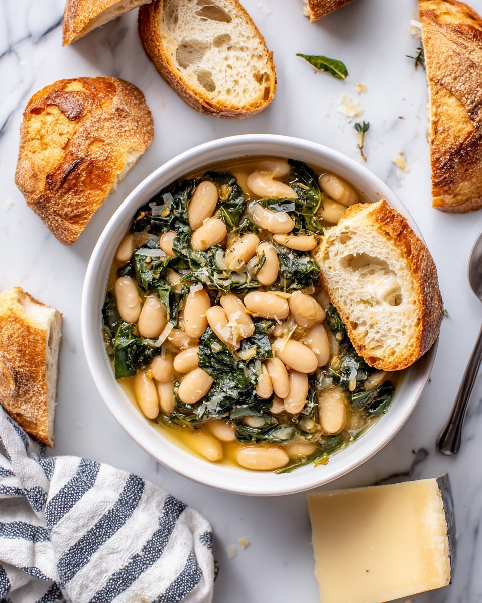Escarole and Beans Soup Recipe - Recipe Image
